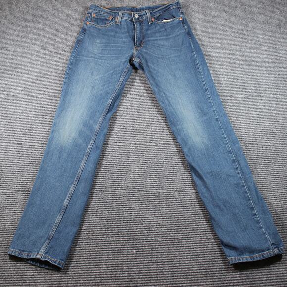 Levi’s Jeans Mens 32x34 Blue 511 Slim Stretch Medium Wash - Picture 2 of 11